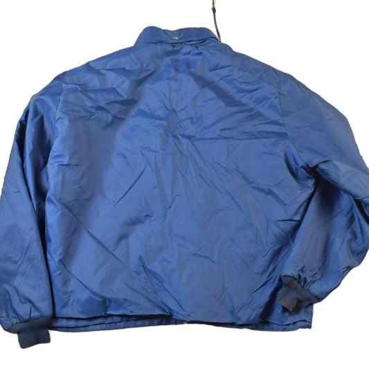 Vintage 1960s Champion Dickinson College Full Zip University NCAA Red Fleece Lined Jacket Men's Large