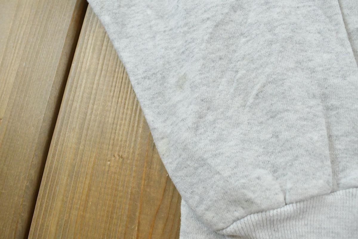 Vintage 1990s Norwich University Collegiate Embroidered Crewneck Sweatshirt Men's M