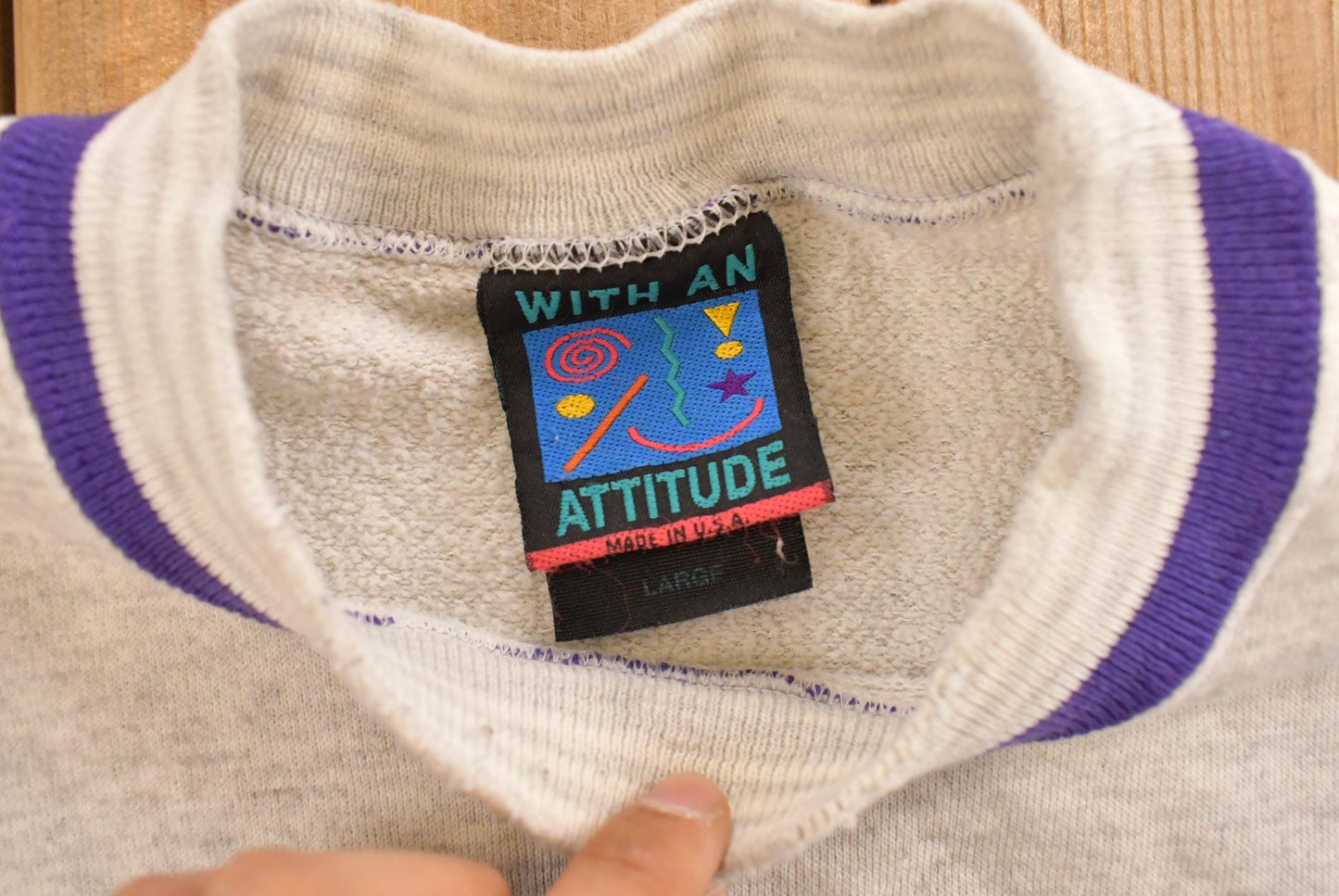 Vintage 1990s Los Angeles California Crewneck Sweatshirt Men's Large
