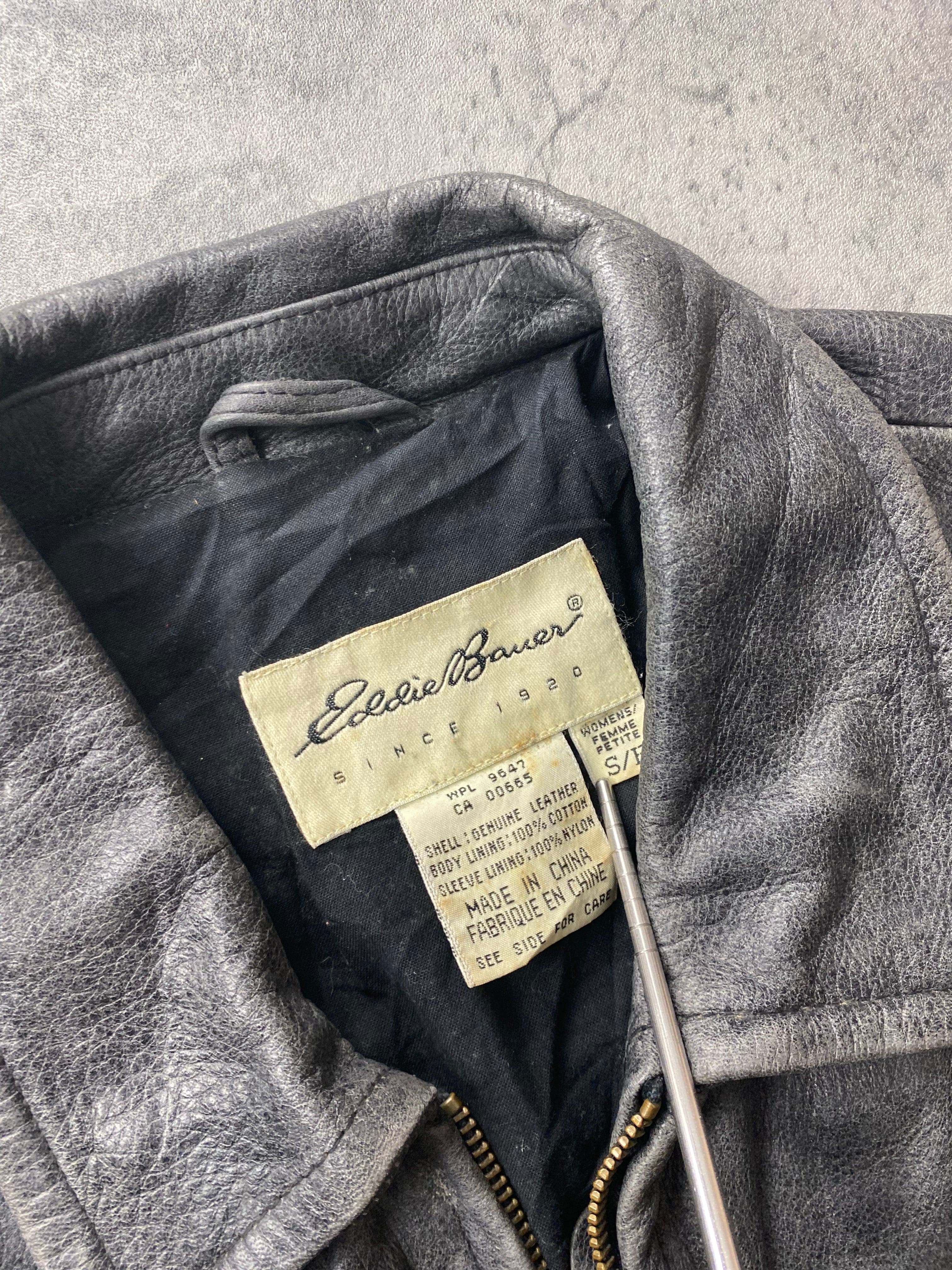 Eddie bauer 2025 leather jacket