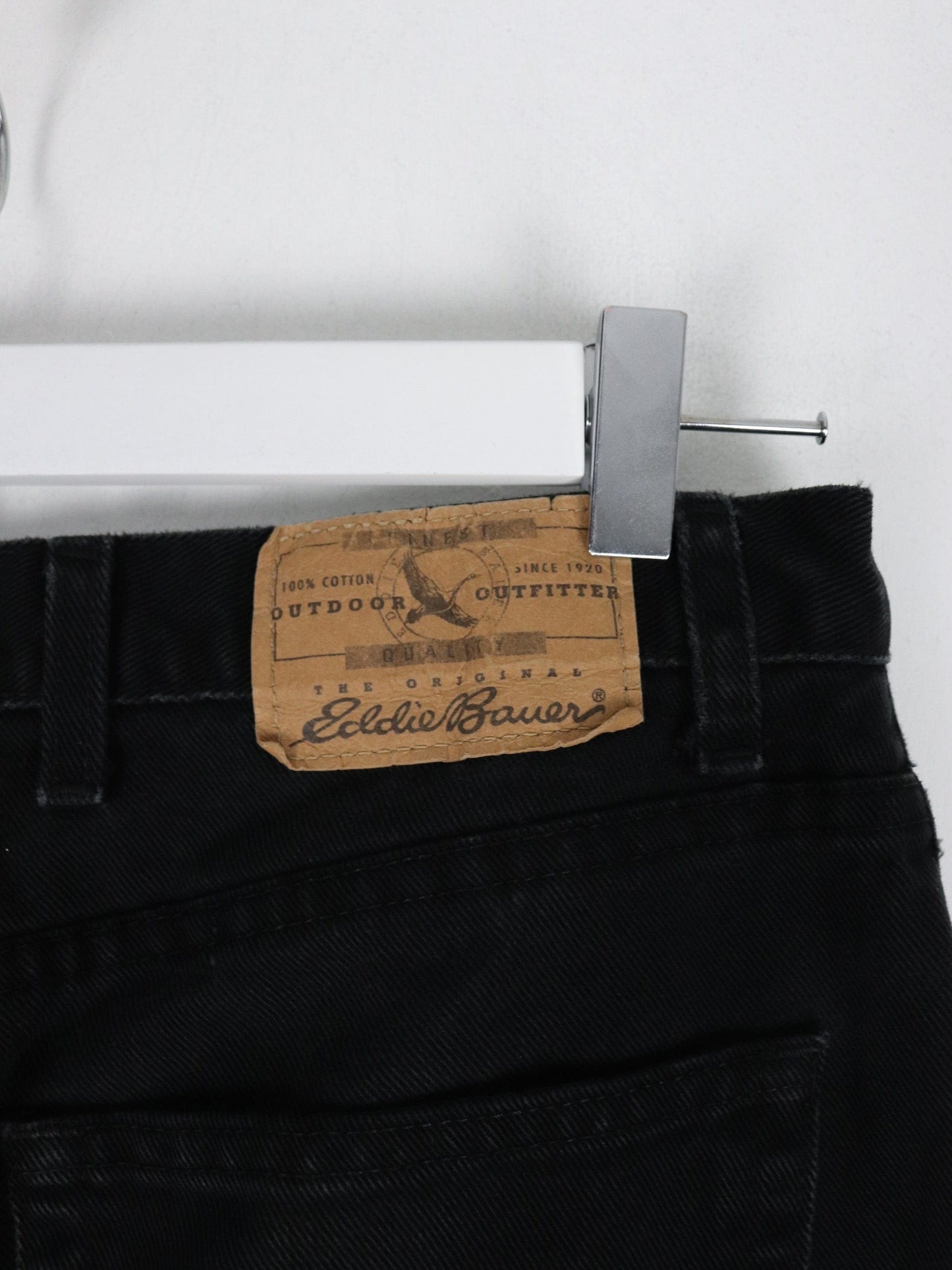 Eddie Bauer Jeans Vintage Eddie Bauer Pants Womens 14 Black Denim Jeans 31 x 29