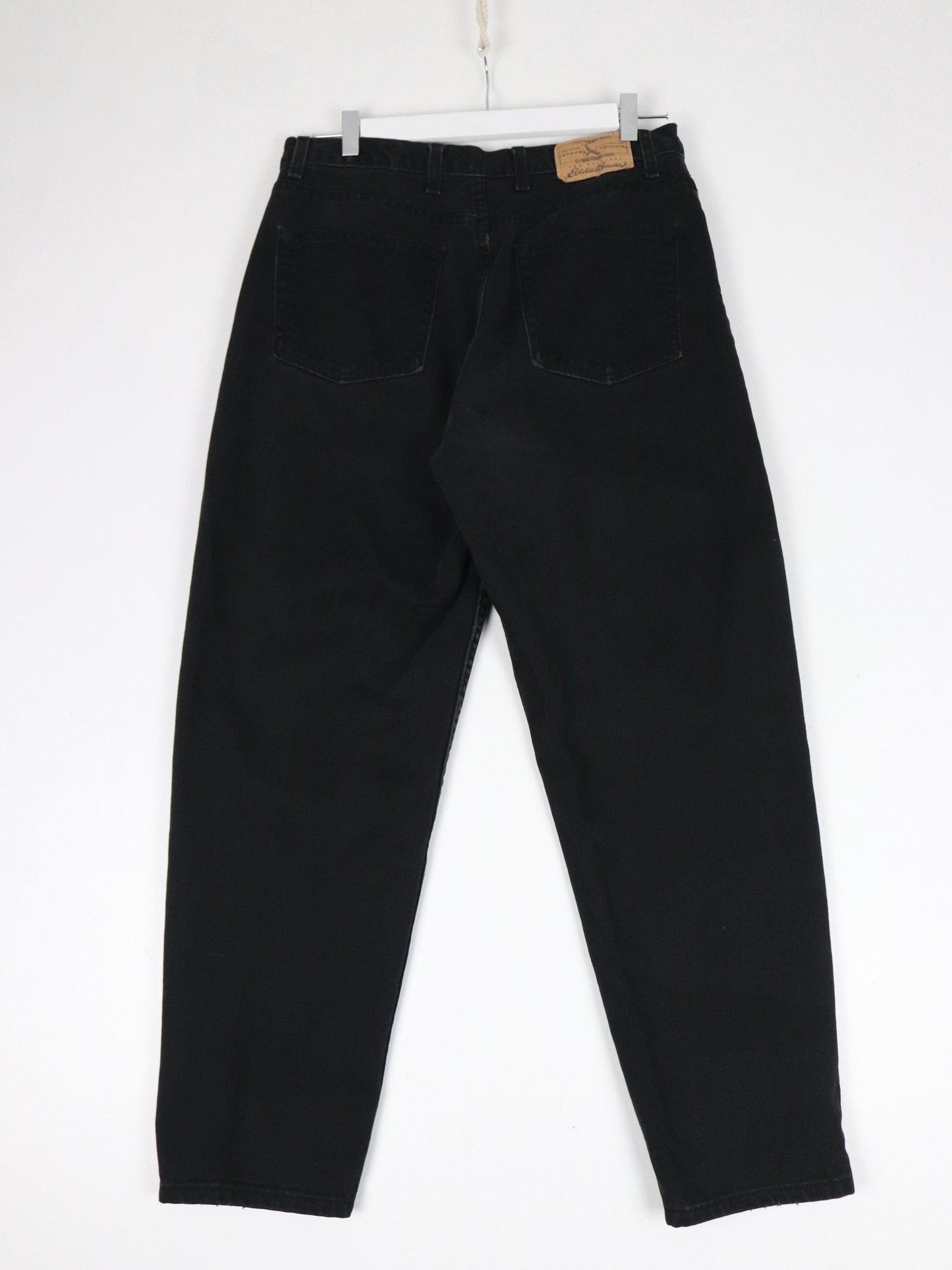 Eddie Bauer Jeans Vintage Eddie Bauer Pants Womens 14 Black Denim Jeans 31 x 29