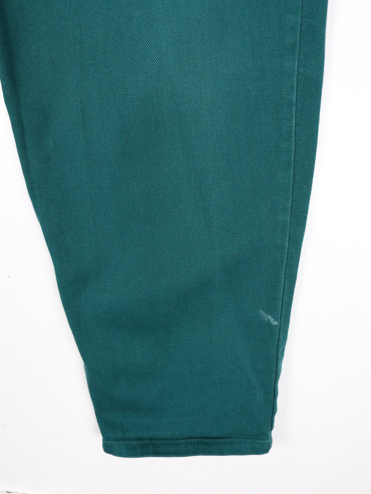 Eddie Bauer Jeans Vintage Eddie Bauer Pants Womens 14 Green Turquoise Denim Jeans High Waisted