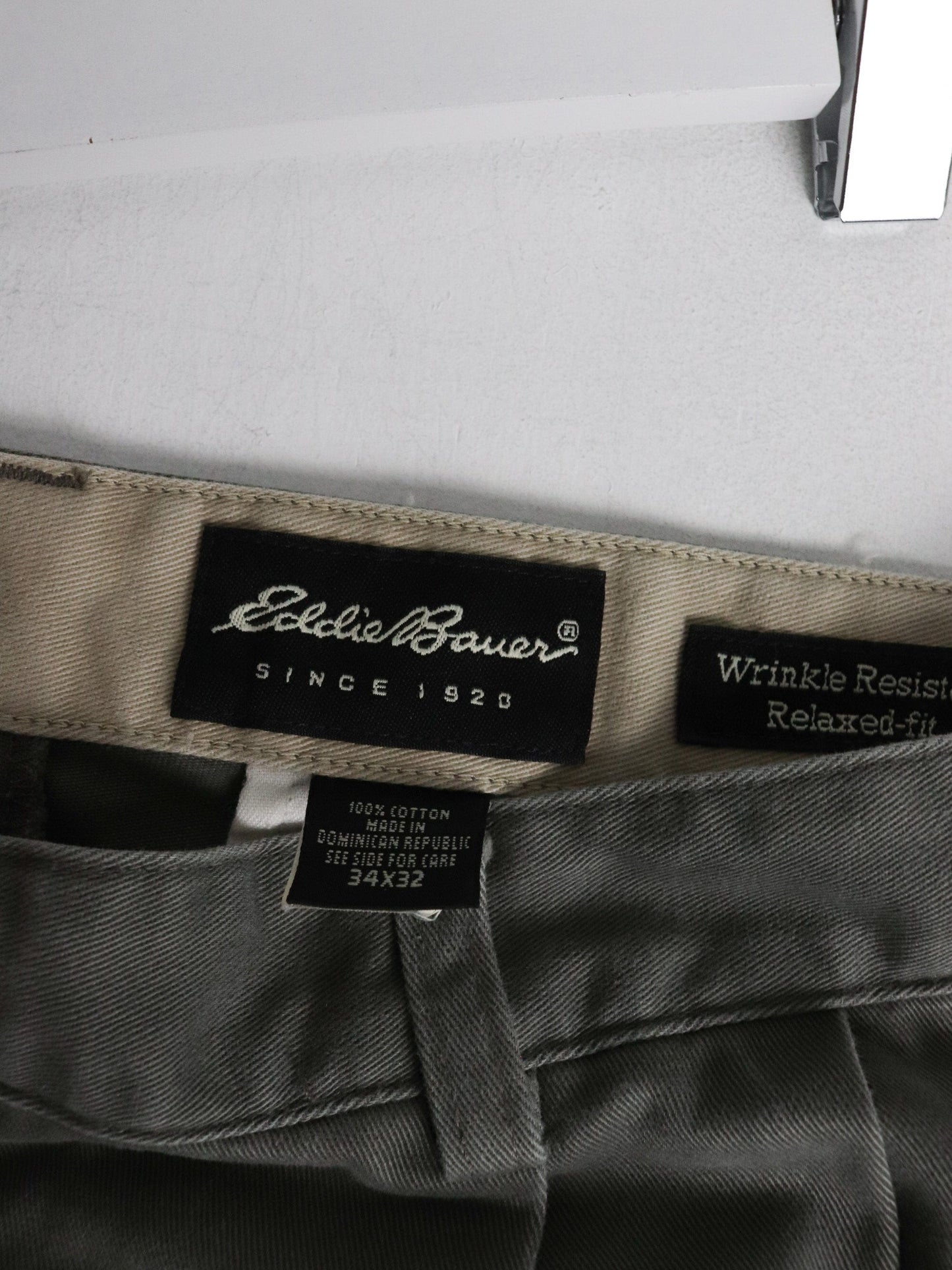 Eddie Bauer Pants Vintage Eddie Bauer Pants Fits Mens 34 x 36 Green Chino