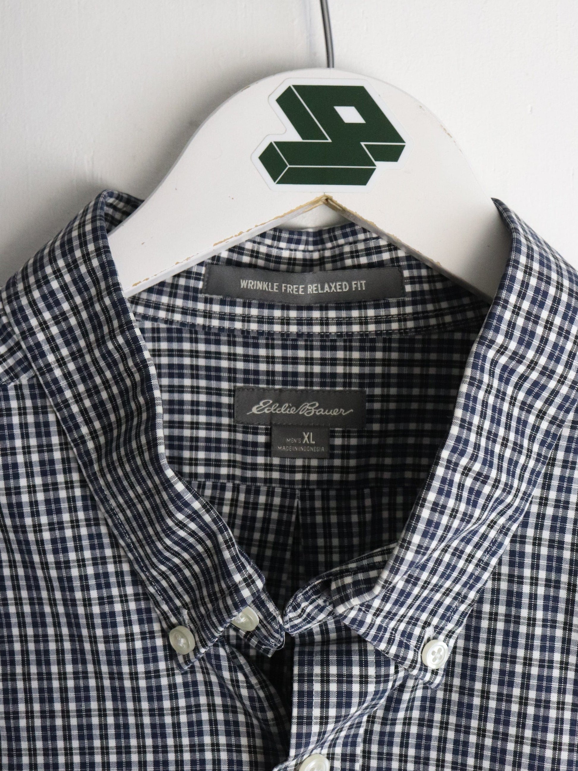Eddie Bauer Shirt Mens XL Grey Button Up from propervintagecanada
