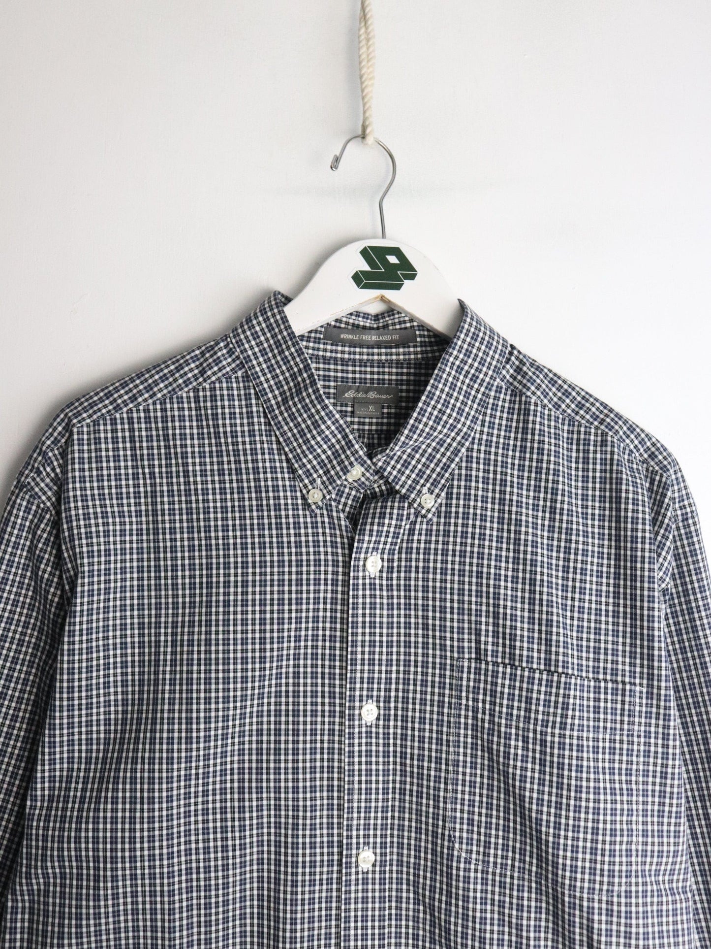 Eddie Bauer Shirt Mens XL Grey Button Up from propervintagecanada