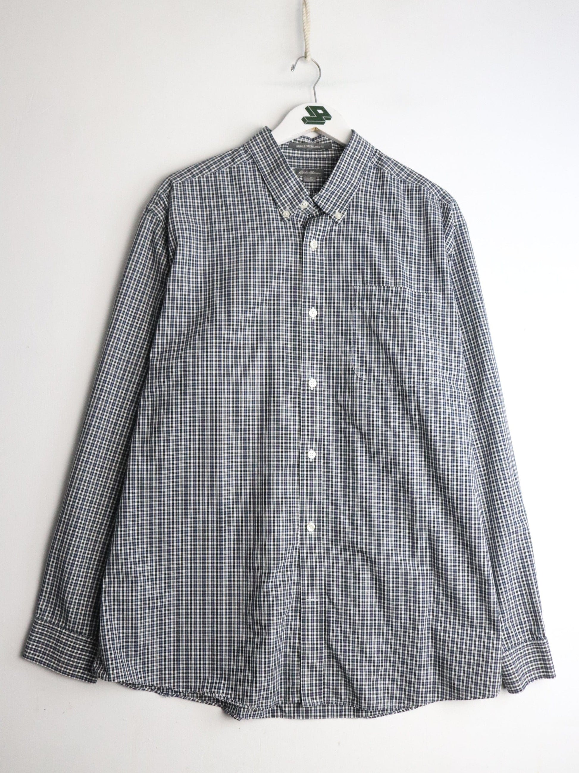 Eddie Bauer Shirt Mens XL Grey Button Up from propervintagecanada