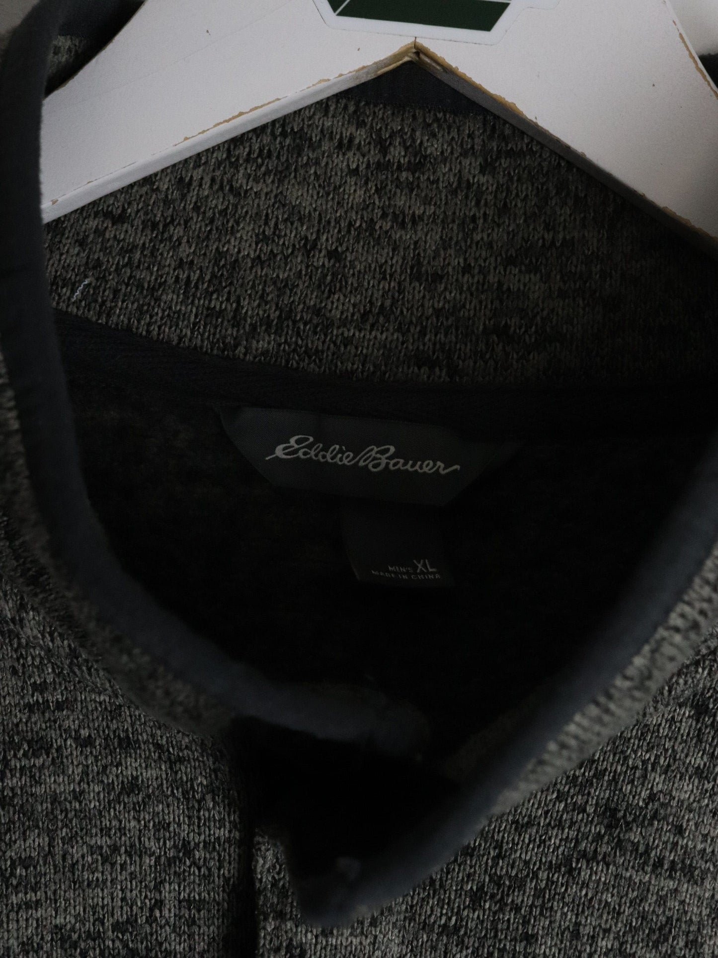 Eddie Bauer Sweater Mens XL Grey Snap T from propervintagecanada