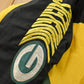 Vintage 1990s Green Bay Packers NFL Football Pro Player Puffer Jacket Men's Medium