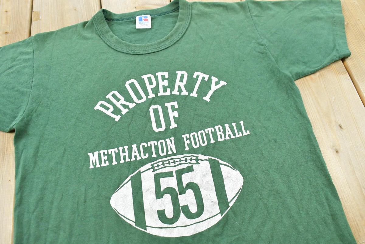 Vintage 1990s Russell Athletic Property of Methacton Football Souvenir T-Shirt Men's M