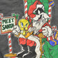 Vintage 1990s Looney Tunes Christmas Crewneck Sweatshirt Men's L