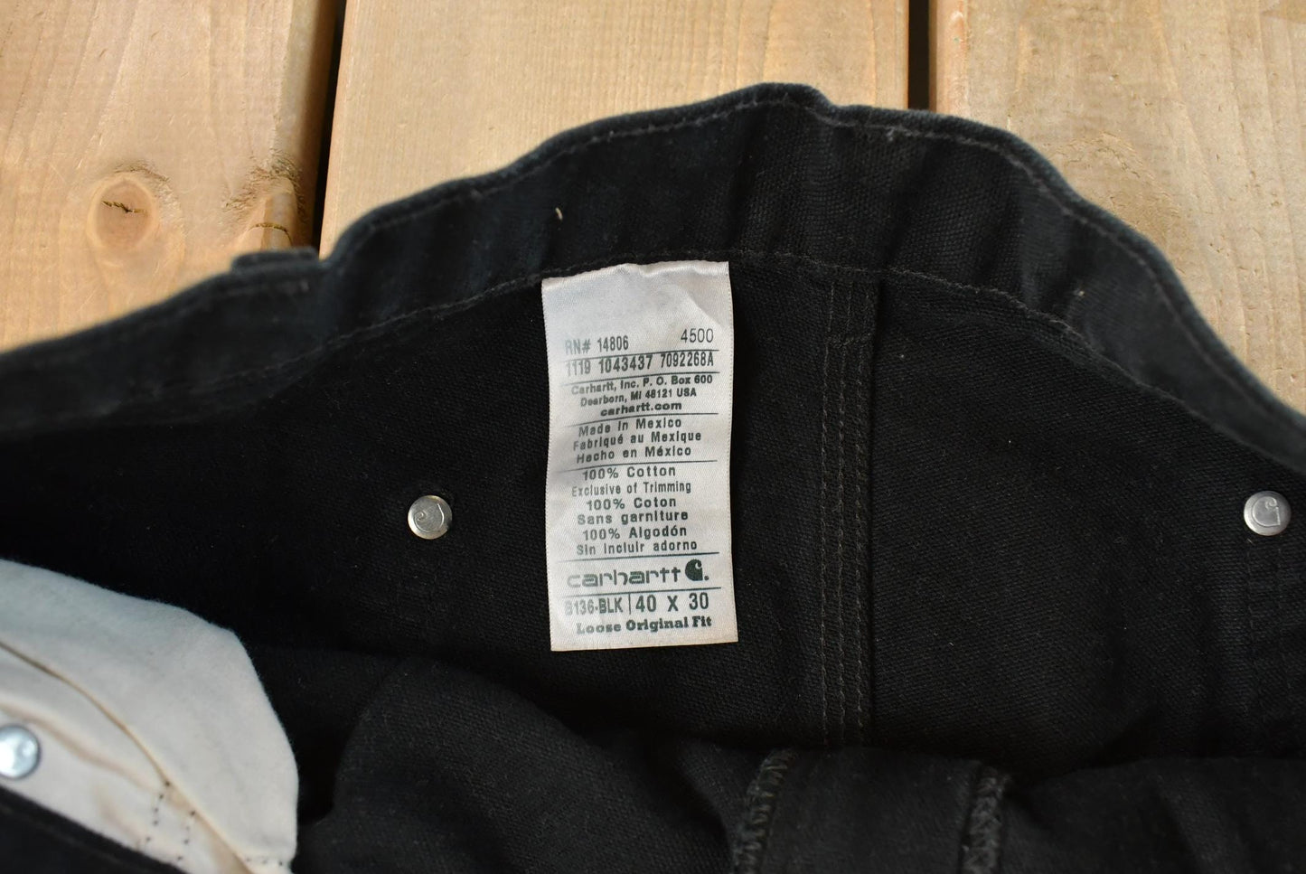 Vintage 2000s Carhartt Double Knee Canvas Pants Men's 37 x 28.5
