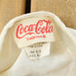 Vintage 1980s Coca Cola Graphic Henley Long Sleeve T Shirt Men's L