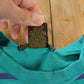 Vintage 1990s Eddie Bauer Teal Striped Crewneck Sweatshirt Men's L