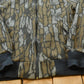 Vintage 1990s Cabela's Tree Bark Camo Fleece Full Zip Up Hoodie Sweatshirt Men's L