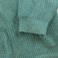 Vintage 1990s Eddie Bauer Henley Collar Quarter Button Cotton Knit Sweater Men's L / 90s Streetwear / Layering