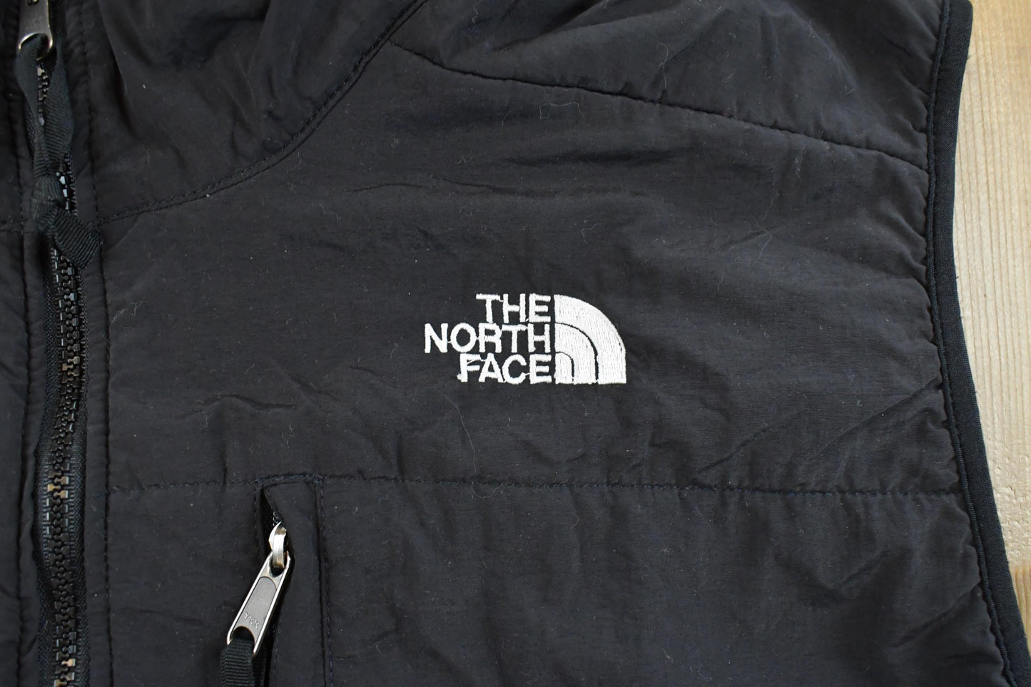 Vintage 1990s The North Face Denali Full Zip Fleece Sweater Vest Men's Medium
