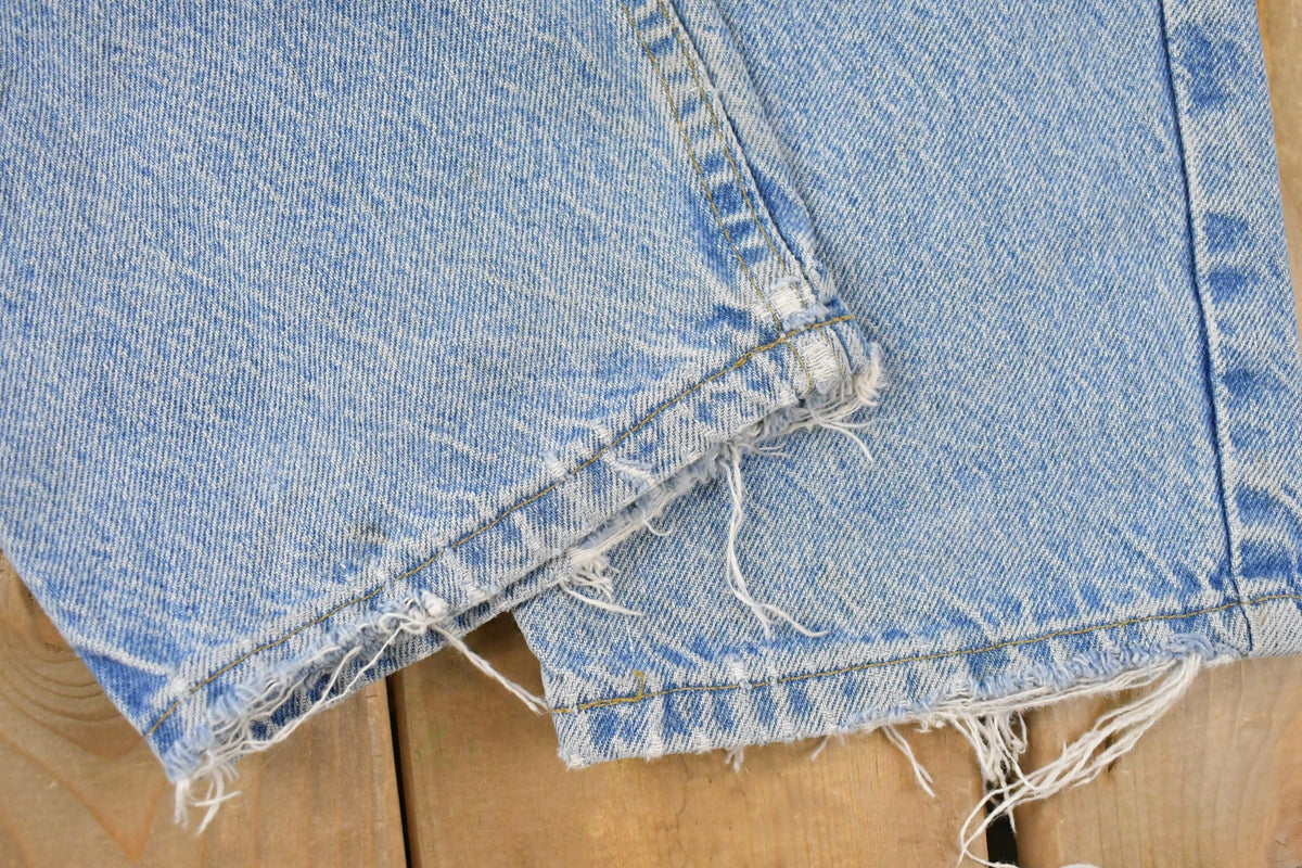 Vintage 1990s Carhartt Distressed Workwear Denim Jeans Men's 36 x 33