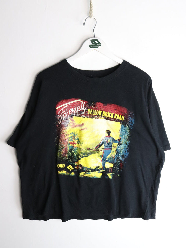 Elton John Farewell Tour T Shirt Mens XL Black from propervintagecanada