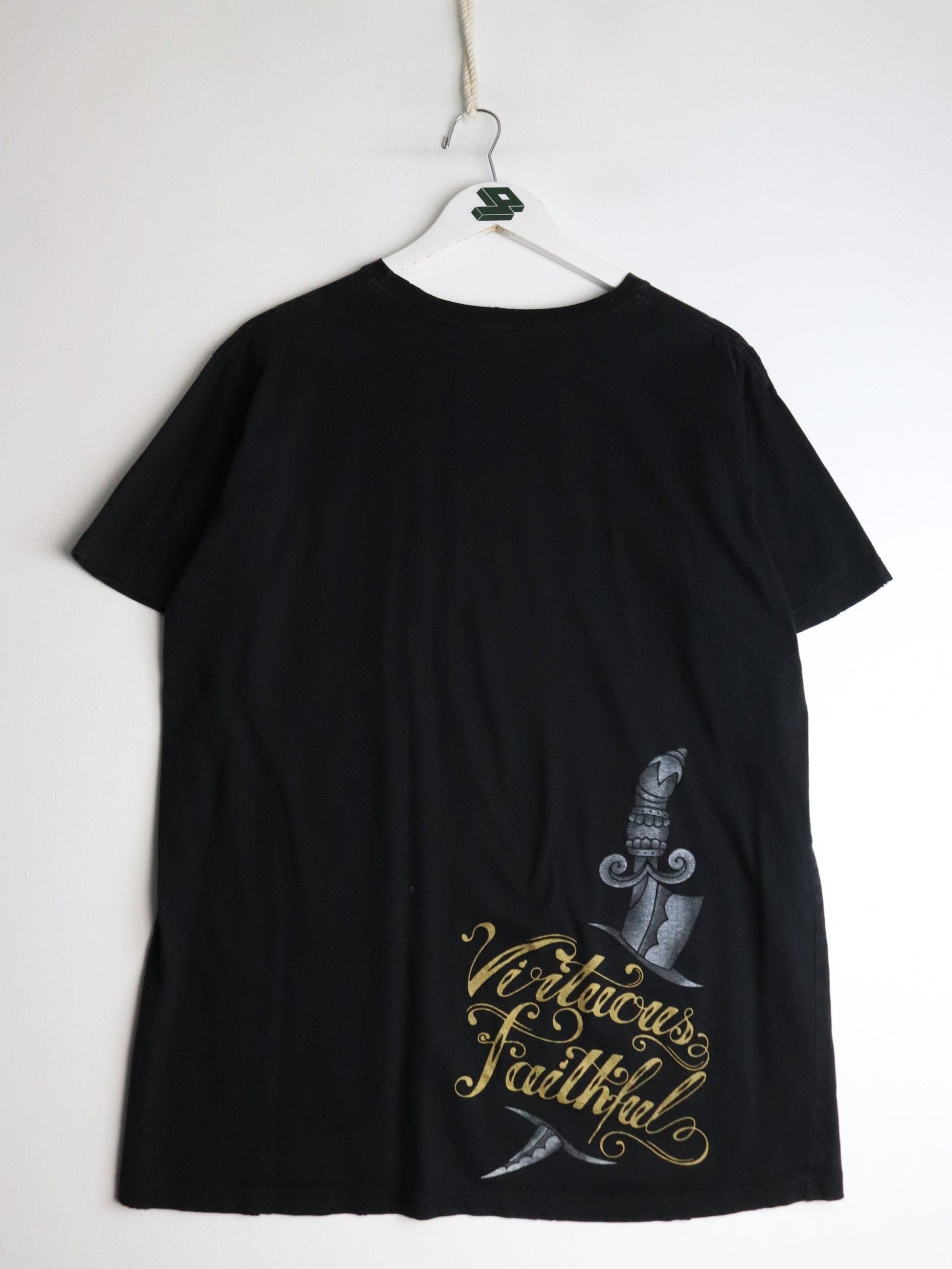 Emperor Eternity T Shirt Mens Large Grey Rhinestones from propervintagecanada