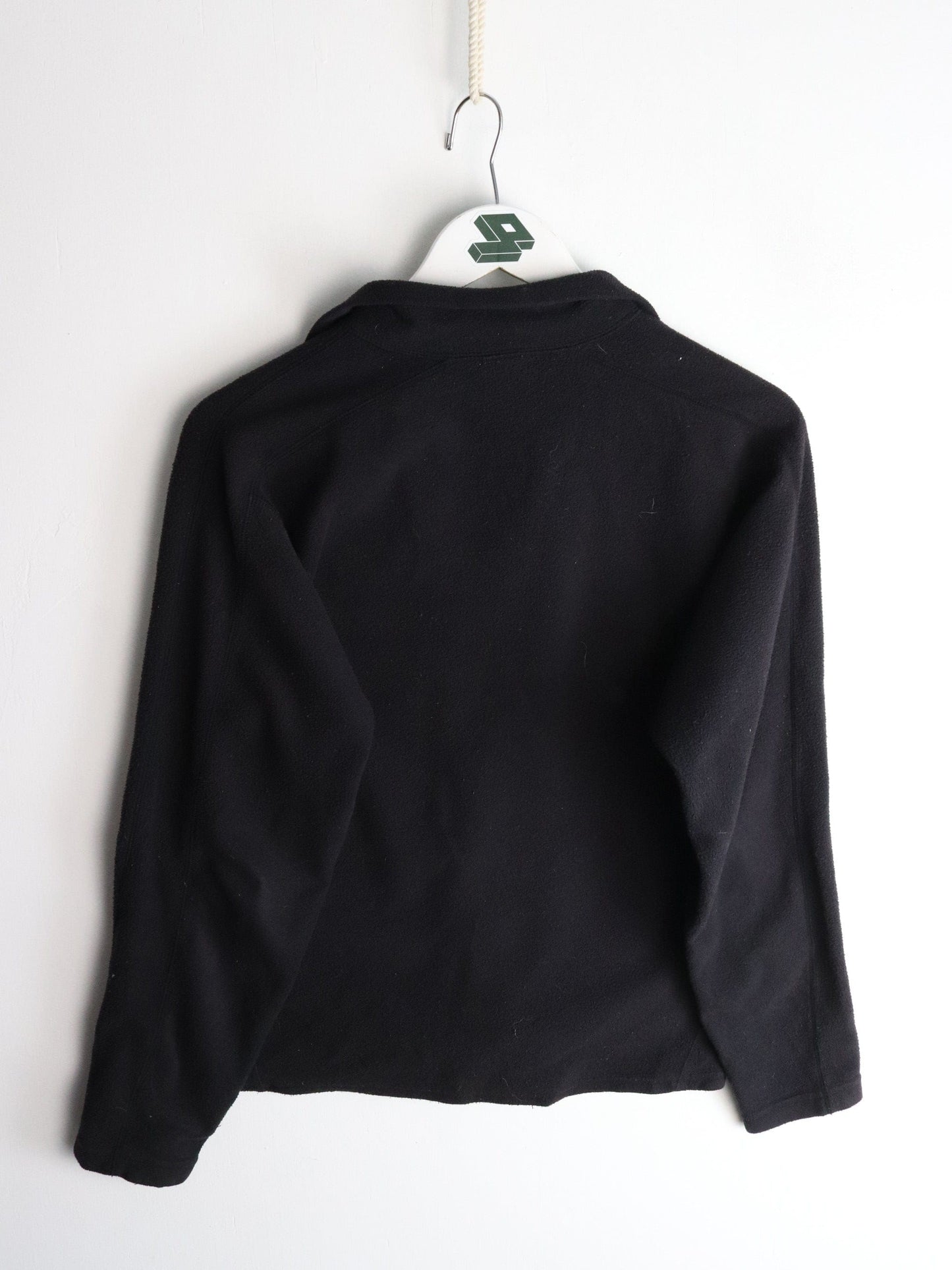 EMS Sweater Womens Small Black Fleece from propervintagecanada