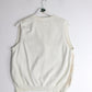 EP Pro Sweater Fits Womens Small Beige Knit Cardigan Vest from propervintagecanada