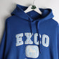 Exco Jeans Sweatshirt Mens Small Blue Hoodie from propervintagecanada