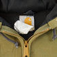 Vintage 1990s Carhartt Thermal Lined Heavy Weight Zip Up Hoodie Men's XL