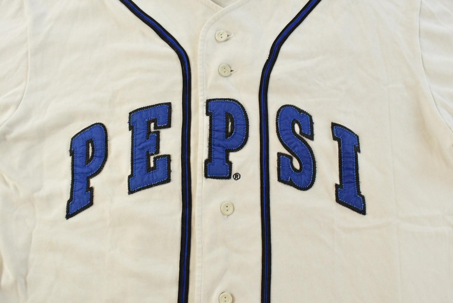 Vintage 1990s Pepsi Baseball Jersey Shirt Men's Large