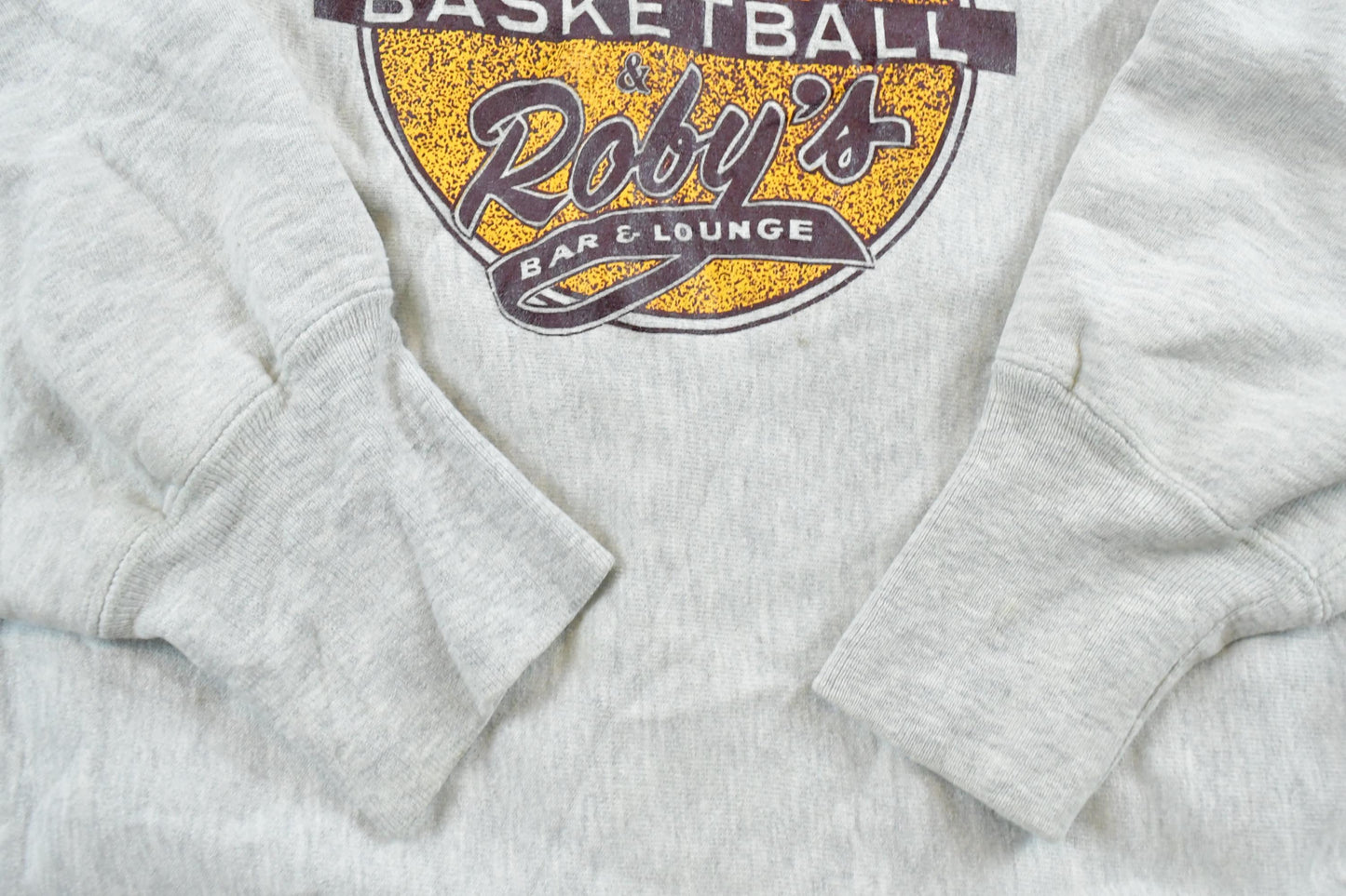 Vintage 1990s University Of Minnesota Duluth Basketball Champion Reverse Weave Crewneck Sweatshirt Men's XL