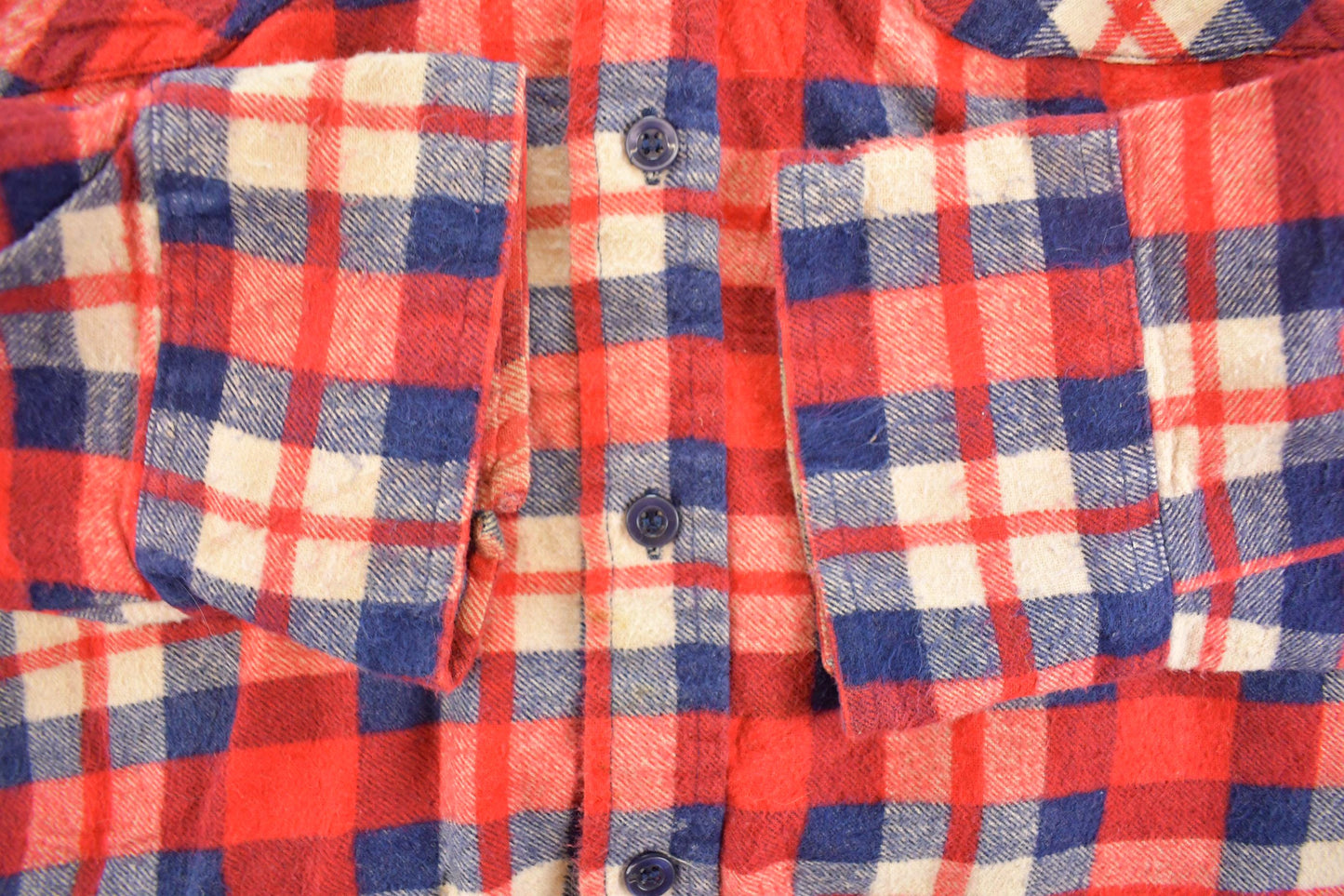 Vintage 1990's Timber Run Plaid Western Style Button Up Shirt Men's L