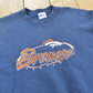 Vintage 1990s Pro Player Denver Broncos Embroidered NFL Crewneck Sweatshirt Men's L