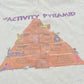 Vintage 1990s Activity Pyramid Promotional T-Shirt Men's L