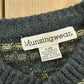 Vintage 1990s Munsingwear Acrylic Knit Henley Crewneck Sweater Mens XL