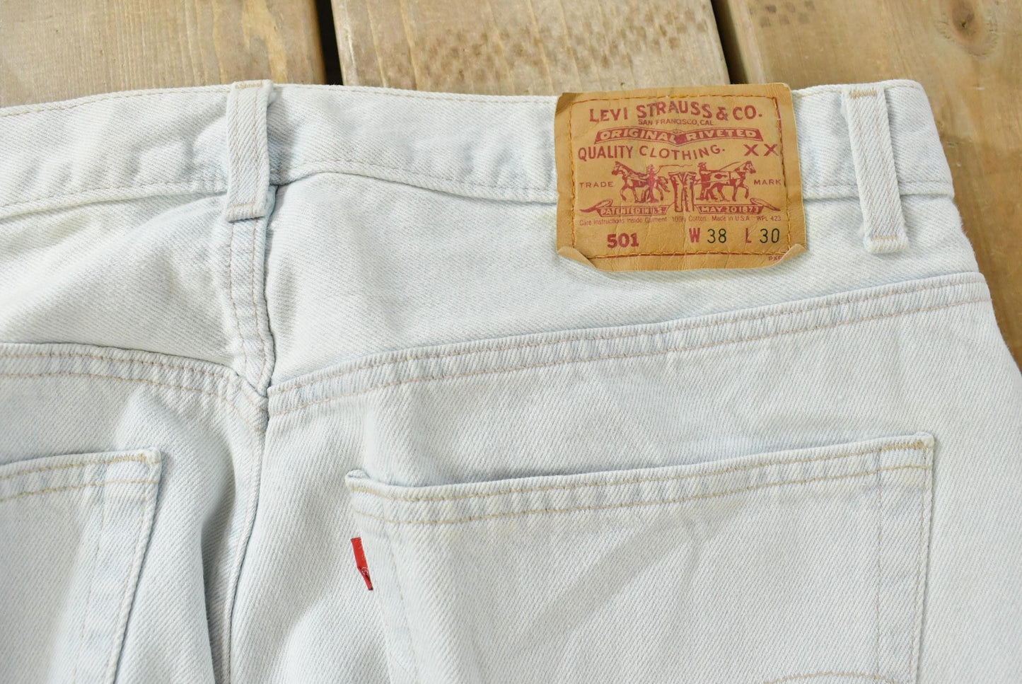 Vintage 1990s Levi's 501 Original Fit Denim Jeans Men's 35 x 30