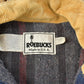 Vintage 1980s Roebucks Blanket Lined Denim Chore Jacket Men's 2XL