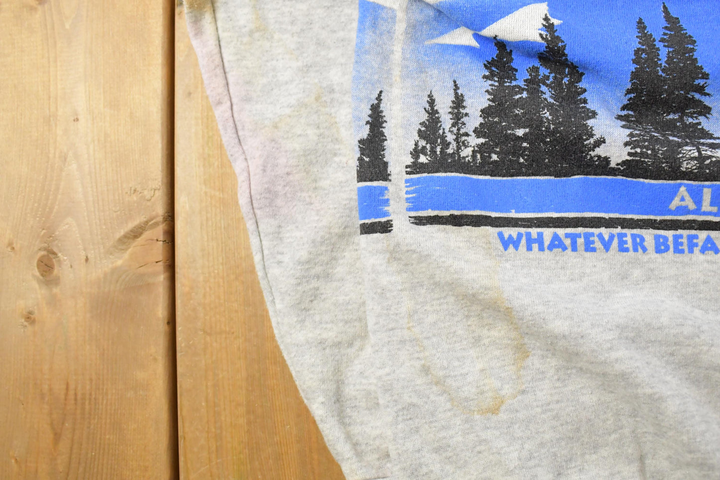 Vintage 1990s Wilderness Outdoors Crewneck Sweatshirt Men's XL
