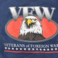 Vintage 1990s Veterans of Foreign Wars Crewneck Sweatshirt Men's Medium