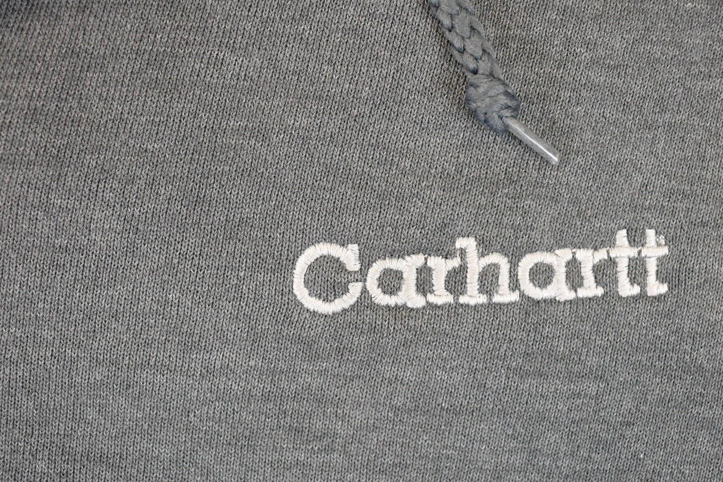 Vintage Y2K Distressed Carhartt Full Zip Hoodie Sweatshirt Men's L