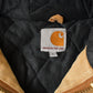 Vintage 1990s Carhartt Canvas Hooded Jacket Men's Large