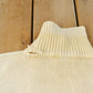Vintage 1990s Espirit Sport Abstract Pattern Knit Mock Neck Sweater Men's M-L