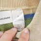 Vintage 1990s Alfred Dunner Striped Knit Quarter Zip Sweater Women's M