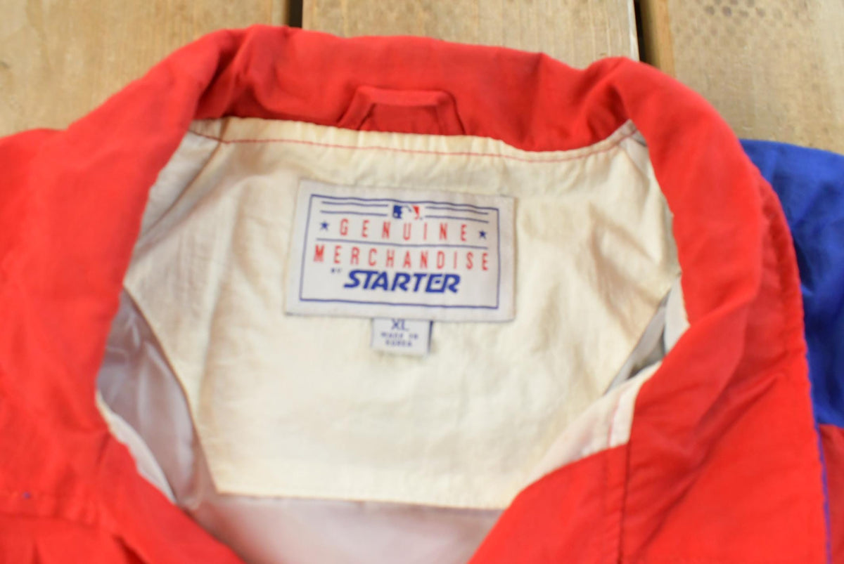 Vintage 1990s Philadelphia Phillies MLB Starter Windbreaker Jacket Men's XL