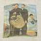 Vintage 1990's Norman Rockwell Tough Call Art T-Shirt Men's L