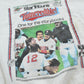Vintage 1991 Minnesota Twins World Series Newspaper MLB Baseball Crewneck Sweatshirt Men's L