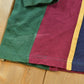 Vintage 1990s Private Club Striped Rugby Long Sleeve Polo Shirt Men's 2XL