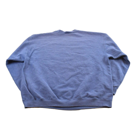 Vintage 1990s Lee Hampton Beach New Hampshire Souvenir Lighthouse Crew Neck Sweatshirt Men's L