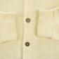 Vintage 1980s Hochschild Kohn Cream White Knitted Cardigan Sweater Men's M