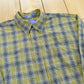 Vintage 2000s Pendleton Cotton Wool Blend Plaid Button Up Shirt Men's XL