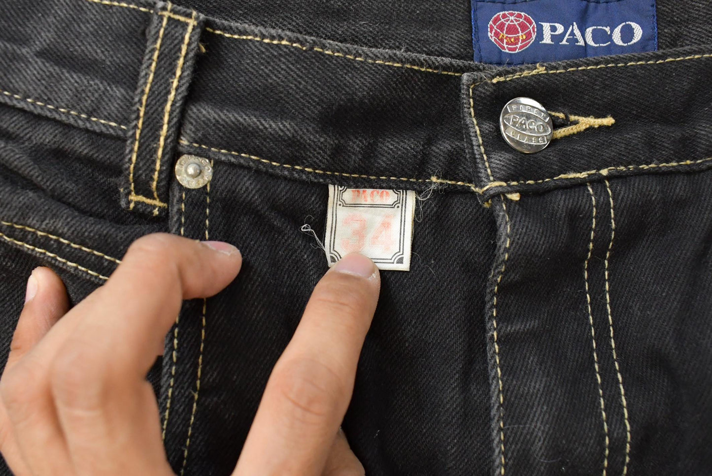 Vintage Y2K Paco Baggy Denim Jeans Men's 34 x 32